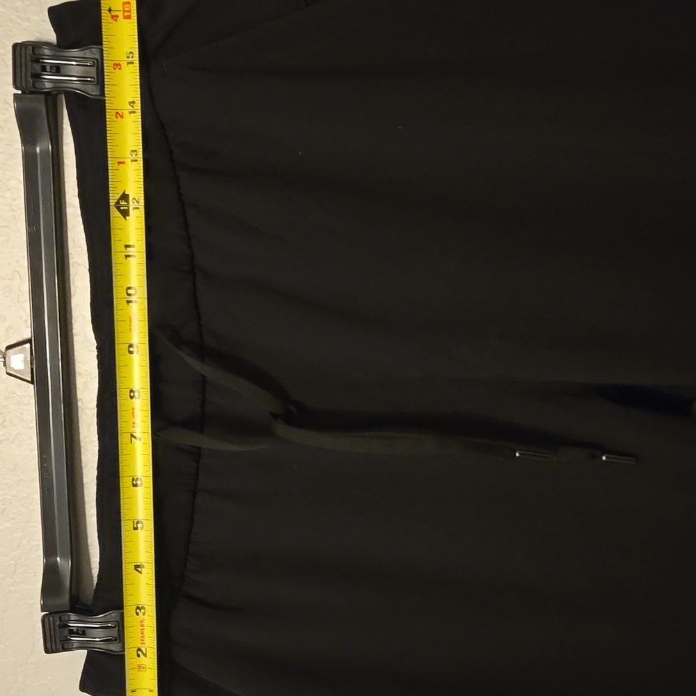 CRZ YOGA Black Drawstring Pants, L 12 - Picture 6 of 9